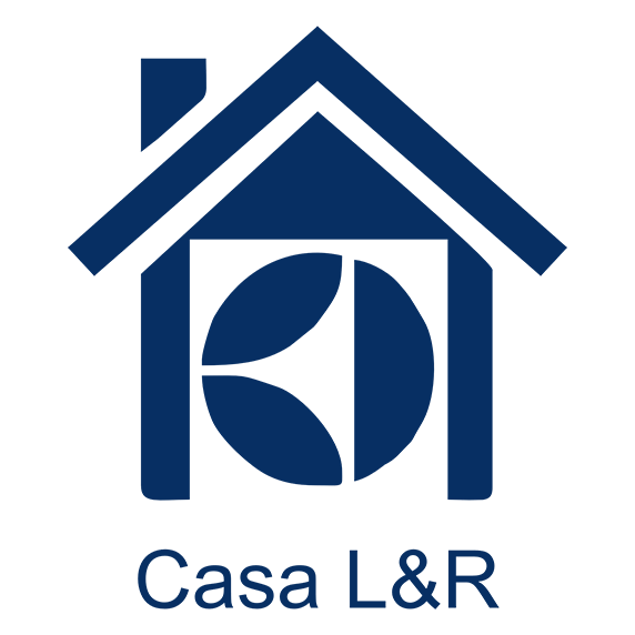 logotipo casa l&r com letras avatar