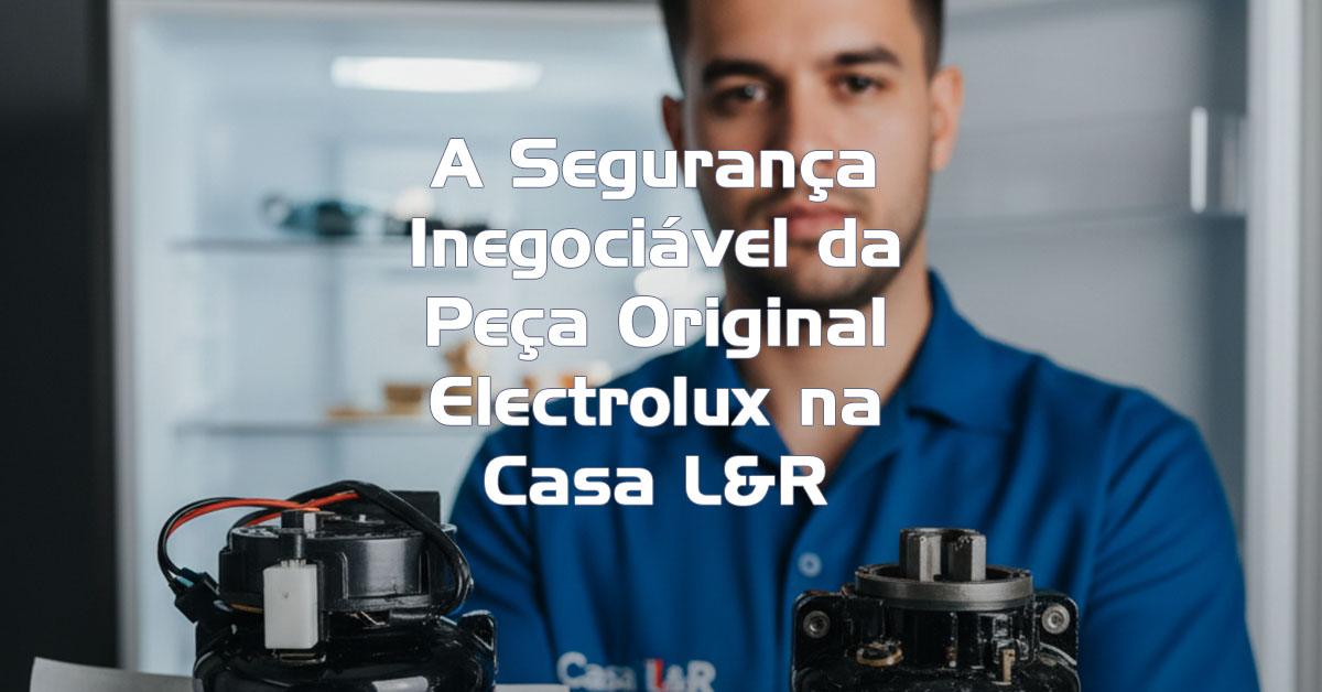 A Segurança Inegociável da Peça Original Electrolux na Casa L&R
